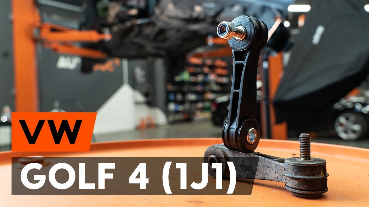 Comment changer : biellette de barre stabilisatrice avant sur VW Golf 4 - Guide de remplacement