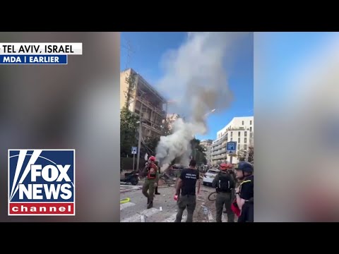 DEVELOPING: Tel Aviv hit with 220lb warhead amid Iranian missile barrage