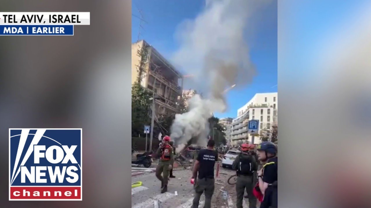 DEVELOPING: Tel Aviv hit with 220lb warhead amid Iranian missile barrage