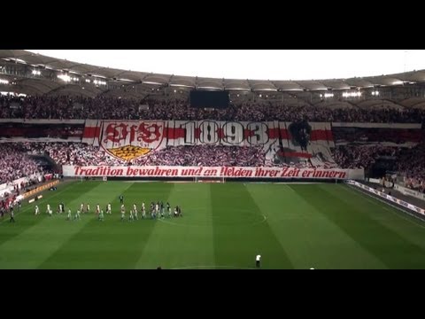 Choreo Cannstatter Kurve Commando Cannstatt 11/12 Ultras Stuttgart