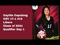 Caytlin Capulong #12 Qualifier Day 1