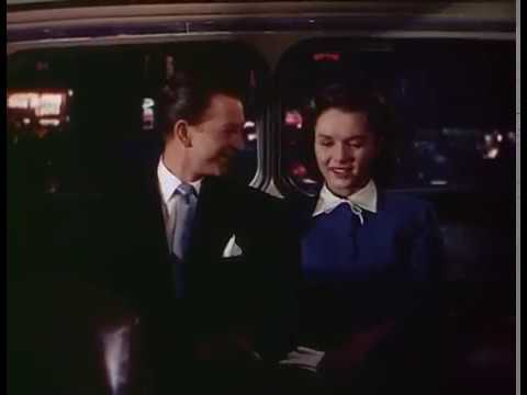 Donald O'Connor and Debbie Reynolds in a scene from "I Love Melvin" movie