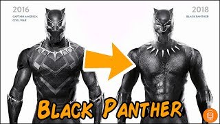 Black Panther MCU Suit Comparison & Breakdown