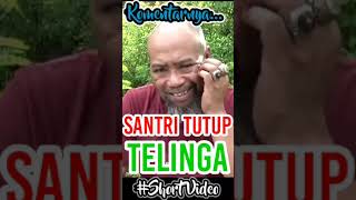 Download lagu Santri tutup telinga,ini komentar Pak Ndul. #Short video mp3