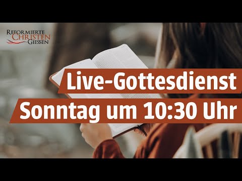 Predigt über Matthäus 3,13-17 - Reformierte Christen Gießen