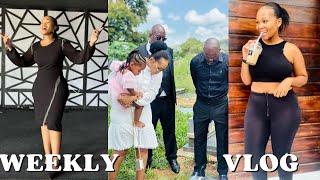 VLOG | A wholesome week | My Fathers Tombstone unveiling | Kganya has a boyfriend | Family