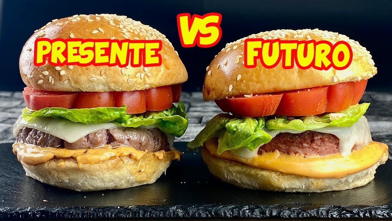 BURGER del FUTURO VS BURGER del PRESENTE 🍔Estará BUENA