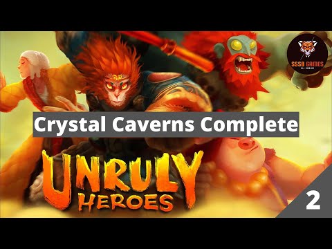 Unruly Heroes: Crystal Caverns Complete (60fps) , iOS/Android Walkthrough - YouTube