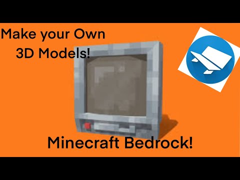 Game Time with Max! - How to make/import your own models into Minecraft Bedrock w/ Blockbench!