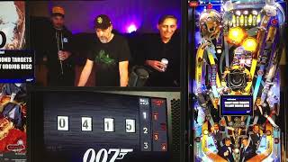 James Bond 60th Anniversary Pinball Gameplay Jack Danger Stream (finally:-)