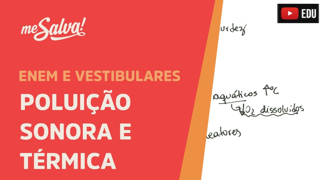 Me Salva! ECO02 - Ecologia - Poluição sonora e térmica