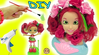 DIY Do It Yourself Craft Big Inspired Shopkins Shoppies Doll From Disney Little Mermaid Style Head
