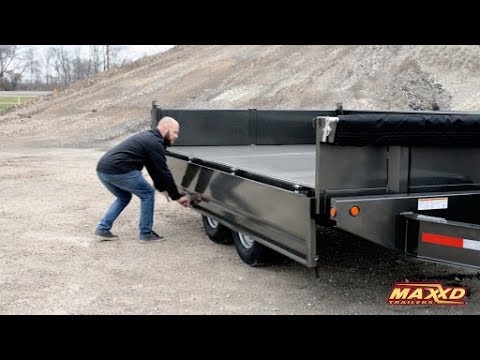 2023 MAXX-D TRAILERS D9X 14X96 14K DECKOVER DUMP in Redding, California - Video 1