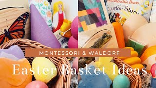 Easter Basket Ideas|Montessori and Waldorf Easter Basket Ideas #montessoriwithhart