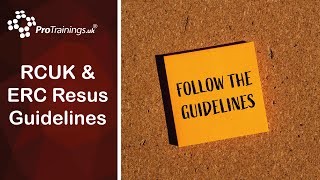 RCUK & ERC Resus Guidelines