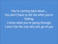 Lyrics: Come Back Down - Lifehouse