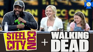 THE WALKING DEAD Panel (Fleming, Kinney, Coleman) – Steel City Con August 2021 video