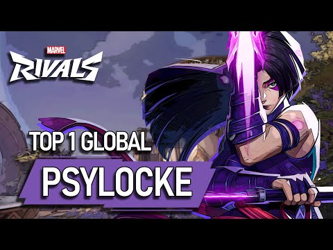 TOP 1 WELTWEIT PSYLOCKE! SparkR - MARVEL RIVALS PRO