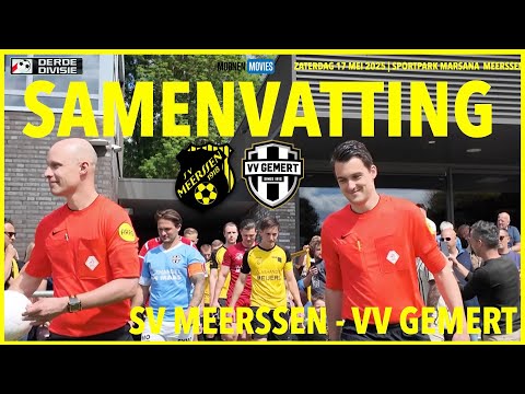 🔥 SAMENVATTING | RUIME THUISNEDERLAAG SV MEERSSEN TEGEN VV GEMERT!