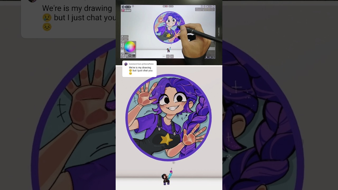 Time to draw your PFP on roblox spray paint! who next... 🙏 #roblox #shorts #artspeeddraw