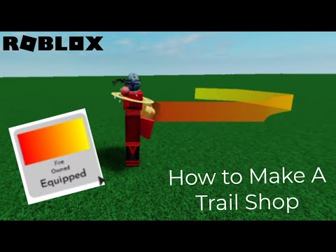 ROBLOX Tutorials I How to Make a Trail Shop (Model)