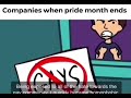 Companies When Pride Month Ends