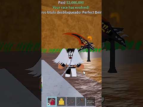 COMO PEGAR RAÇA V3 DA ANGEL BLOX FRUITS 😱 #bloxfruits #roblox