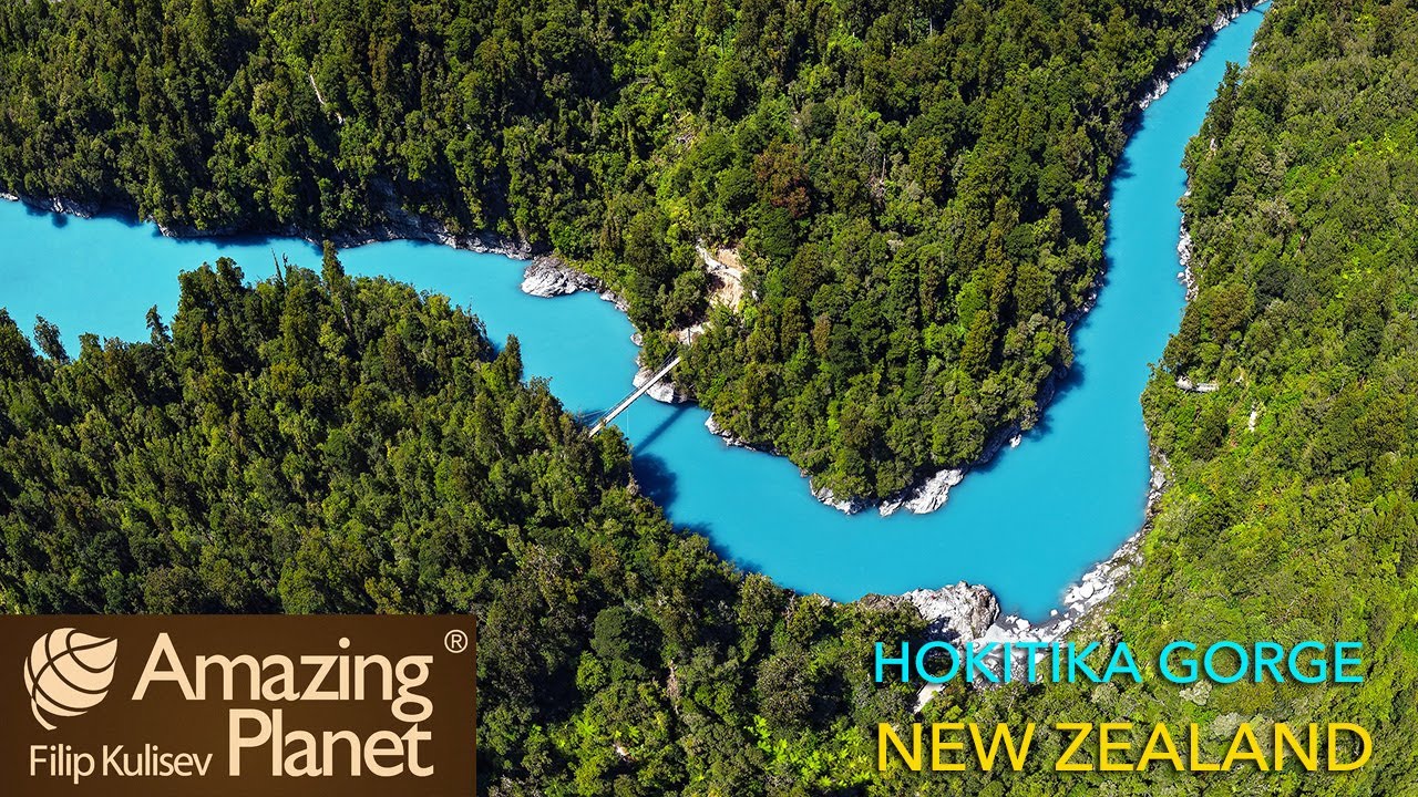 Hokitika Gorge, New Zealand: Amazing Planet (4K) 2025