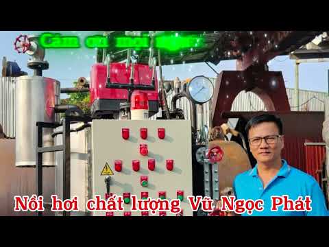 Bàn giao đầu đốt dầu DO 5 tấn cho anh khách tại Hà nội