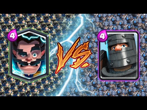 ELECTRO WIZARD VS DARK PRINCE - Clash Royale Battle #233