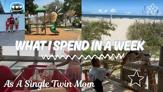 How Much I Spent This Week As a 28-Year Old Twin Mom | Realistic Spending Habits 
