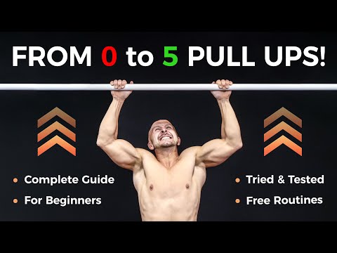 Pull Ups For Beginners - How To Get From 0 to 5 Pull Ups!