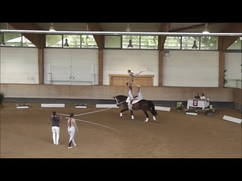 Bayerischer Meister 2021 - Gruppenvoltigieren - Gruppe Gilching 1