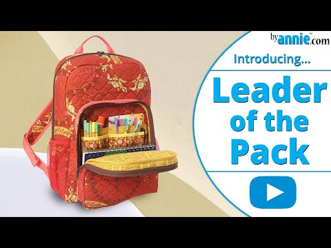 Leader of Pack Bag Pattern Introduction
