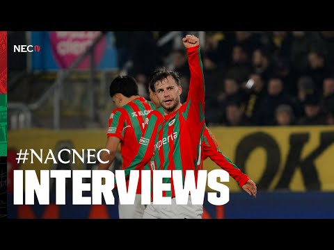"De ontlading na de goal van Kodai was prachtig" | Interviews #NACNEC