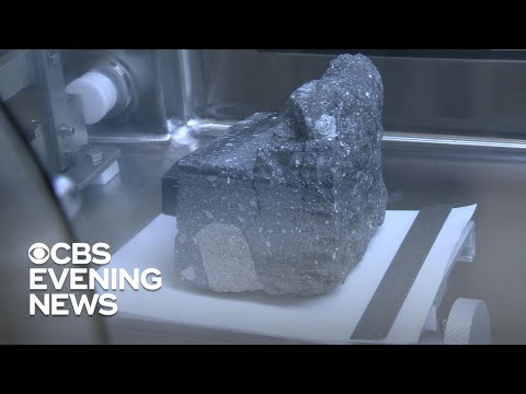 NASA shows off moon rocks to commemorate Apollo 11 50th anniversary