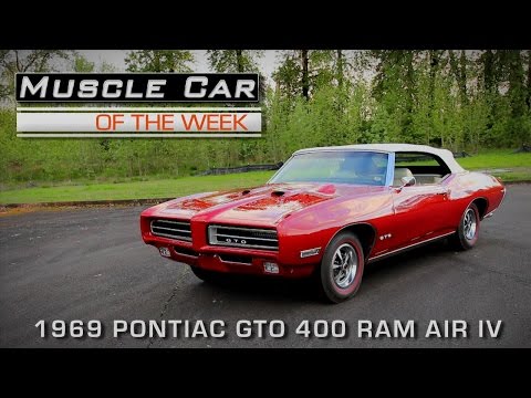 1969 Pontiac GTO 400 Ram Air IV-Muscle Car Of The Week Video Episode #171: