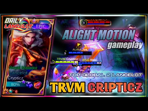 CRIPTICZ WR 92%TOP GLOBAL LANCELOT  DUNIA 2022‼️FARMING TERCEPAT MAX LEVEL 9 MENIT#LANCELOT#