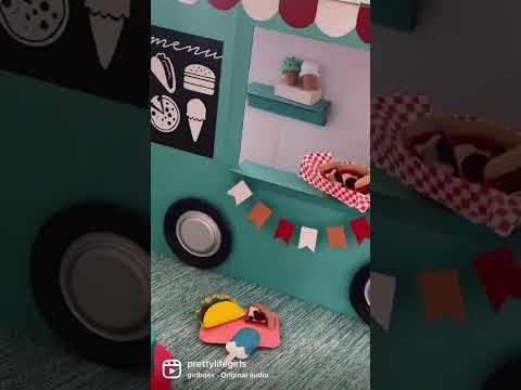 DIY Cardboard Food Truck