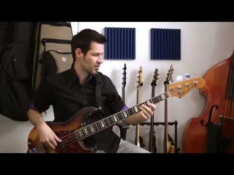 Har0106 - Kirchentonleitern #5 (Mixolydisch) - German Bass Lesson Tutorial