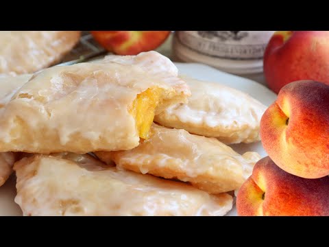 BEST Fried PEACH Pies 🍑