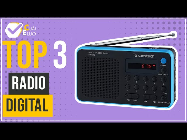 Vídeo relacionado con Sunstech RPDS32BL - Radio portátil Digital (Am/FM, USB, SD, MMC, 1.5 W), Color Azul