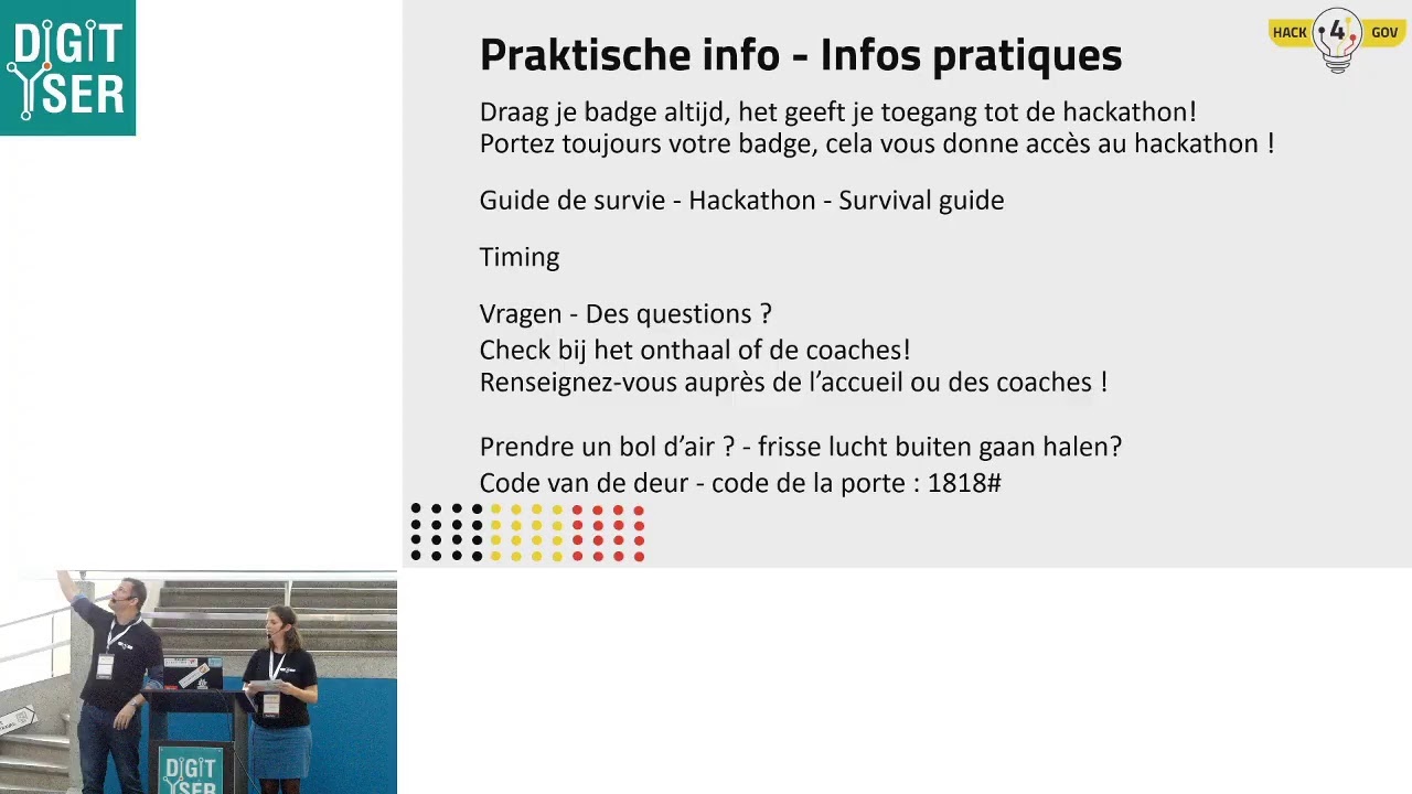 #Hack4Gov Launch 6 challenges #hackathon