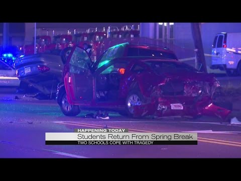 Students return to class after tragedy hits during spring break