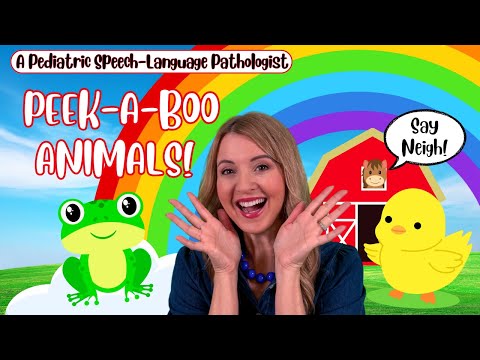 Learn To Talk With Ms. LoLo | Sounds, Colors, Animals, First Words | Peekaboo & Nursery Rhymes