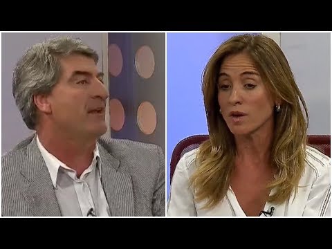 VIDEO Javier Mor Roig y Victoria Tolosa Paz se trenzaron por la decisión de Garro de "tapar" los adoquines