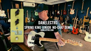 Video thumbnail for Danelectro: Spring King Junior. No-Chat Demo by Brett Kingman