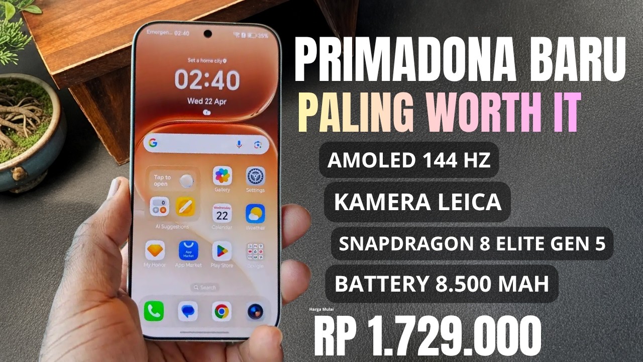 BARU RILIS LANGSUNG LUDES‼️8.500MAH, 12/512 GB - HP PALING LARIS DI MEI 2026