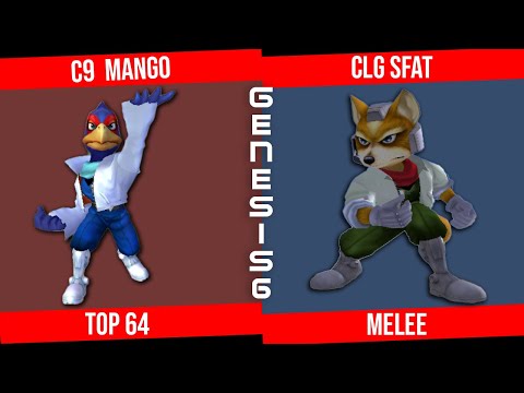 Genesis 6 - C9 | Mango (Falco) VS CLG | SFAT (Fox) - Smash Melee - Top 64 Losers