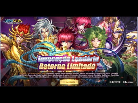 ATUALIZAÇÃO MAGRA + UM NFT GRATIS - Saint Seiya : Awakening